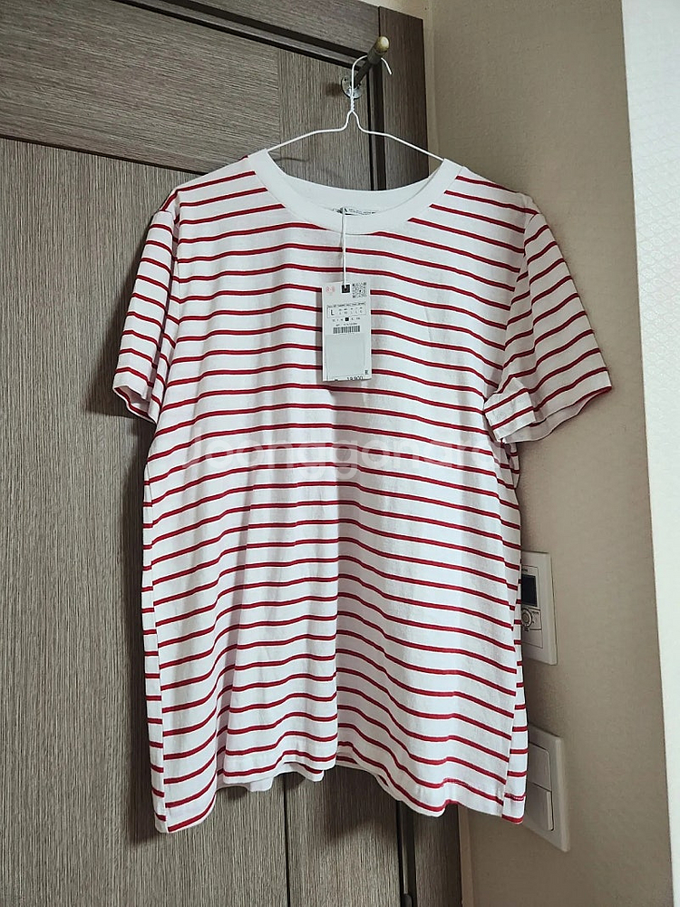 (새옷) 자라 스트라이프 티셔츠--0