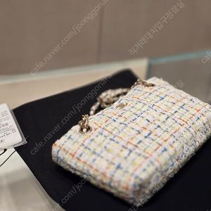 <미개봉 새상품/정가이하> 샤넬 트위드 체인 미니백 WOC 베니티