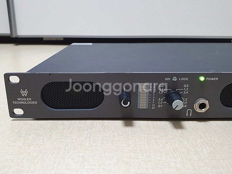 wohler vmmda-1 2채널 아날로그 모니터 앰프...--1