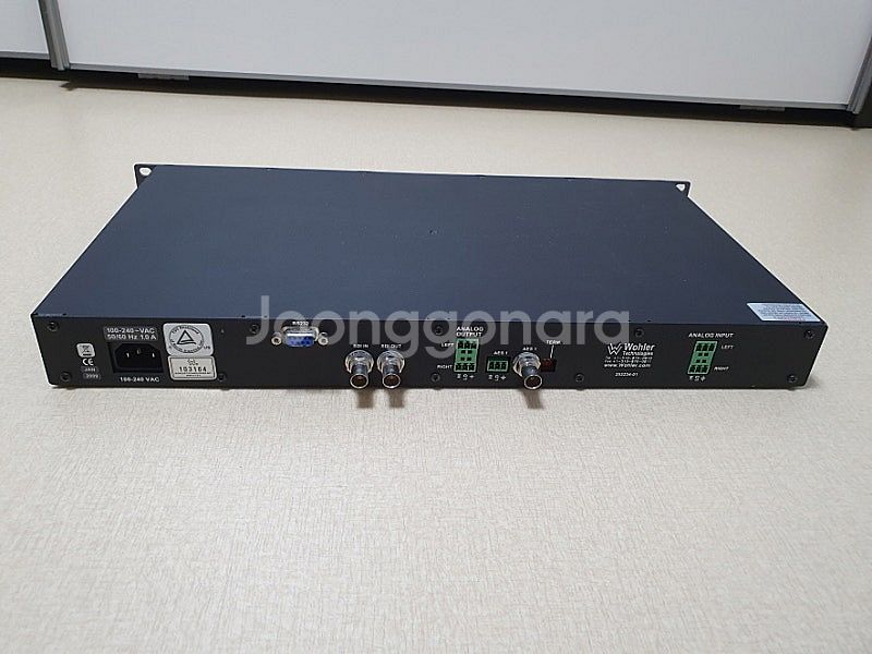 wohler vmmda-1 2채널 아날로그 모니터 앰프...--3