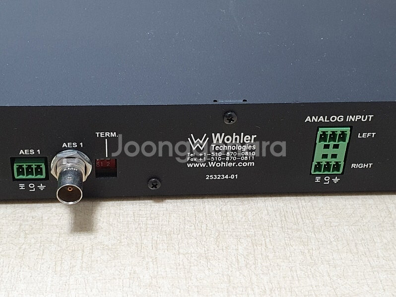 wohler vmmda-1 2채널 아날로그 모니터 앰프...--6