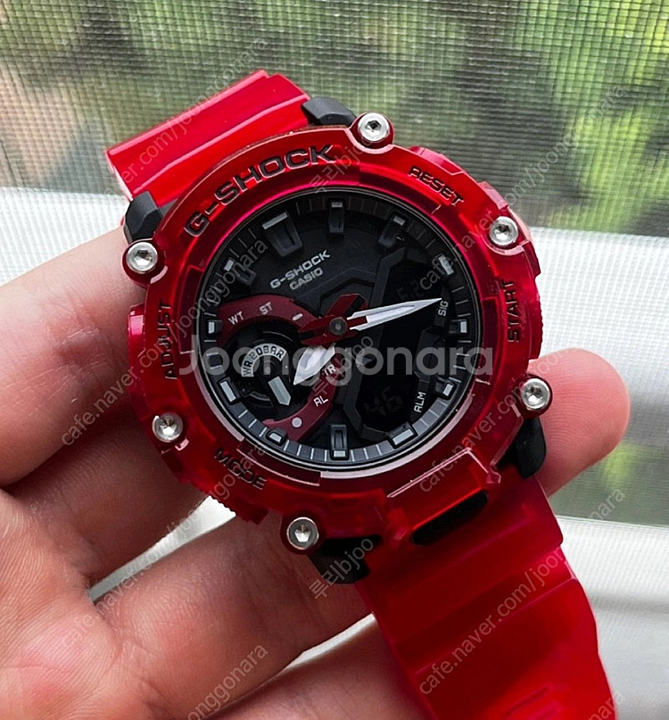 지샥 GA-2200SKL-4ADR 캔디레드--0