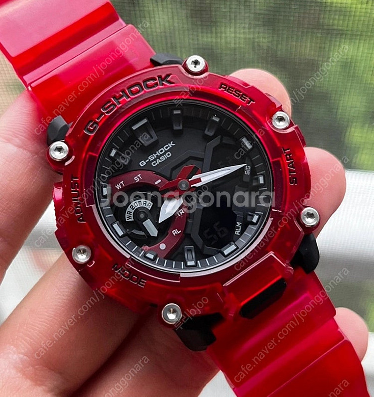 지샥 GA-2200SKL-4ADR 캔디레드--1