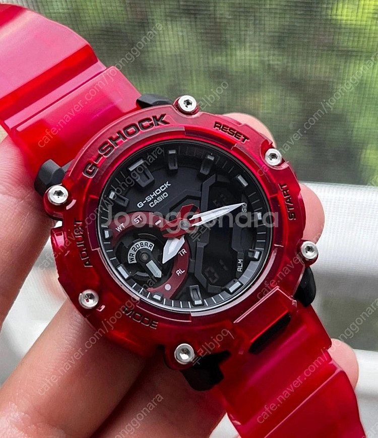 지샥 GA-2200SKL-4ADR 캔디레드--4