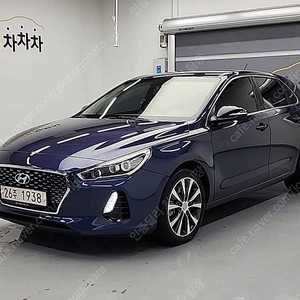 현대 i30 중고 i30 파란색 2019년식 1.4 터보 스타일 법인차 구매가능