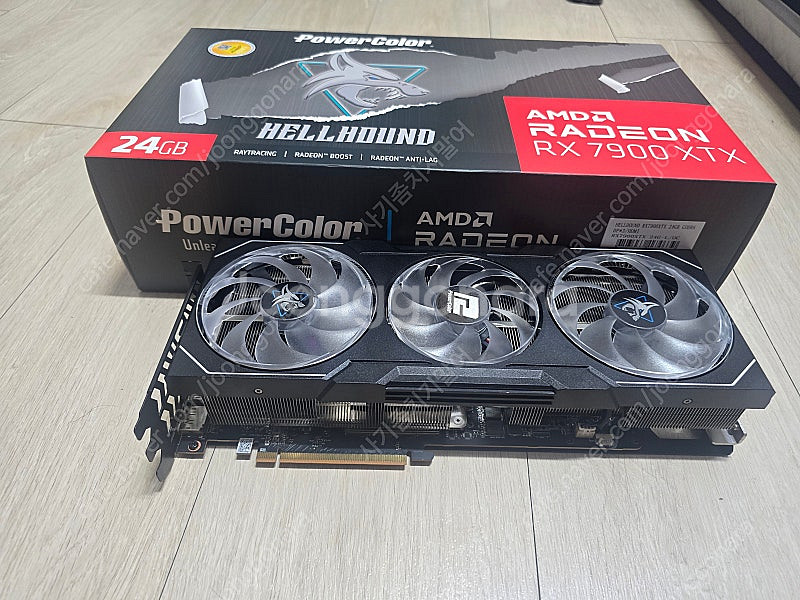 25년 3월 생산품 라데온 7900XTX 24GB 헬하...--1