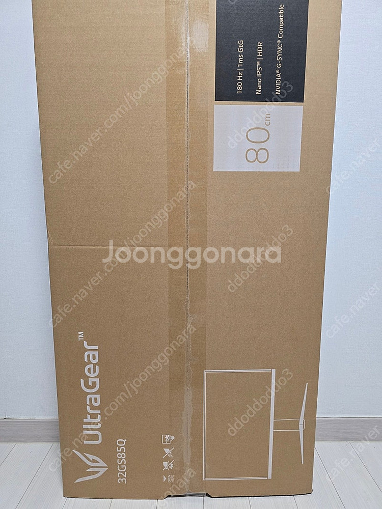 LG 나노IPS QHD 모니터 32GS85Q 미개봉--0