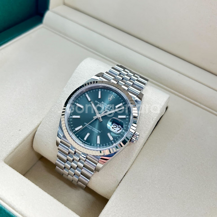 [팝니다] [새제품] 롤렉스 데이트저스트 36mm 민트 그린 바 인덱스 126234 - 2025년 (10000484...--2