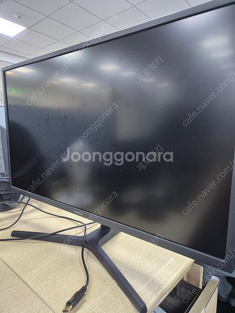 삼성 U32J590 32인치 모니터 고장 부품용--0