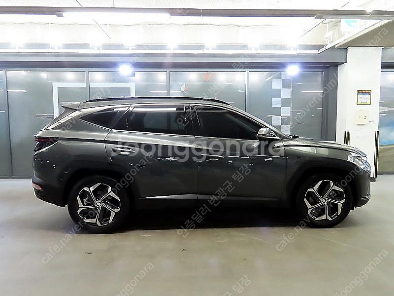 현대 투산 중고 신형 투싼 NX4 중고차 회색 2021...--4