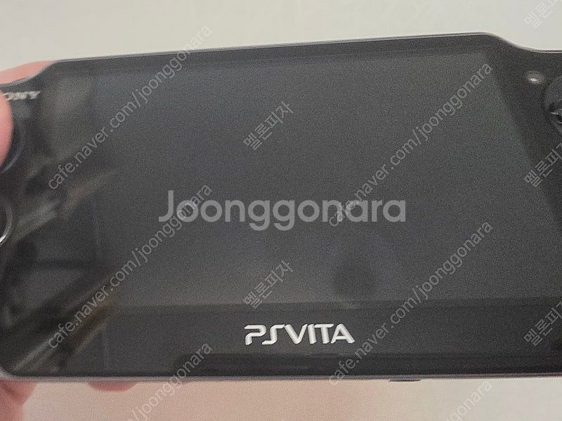 PSVITA 1세대 블랙 순정 풀박--3