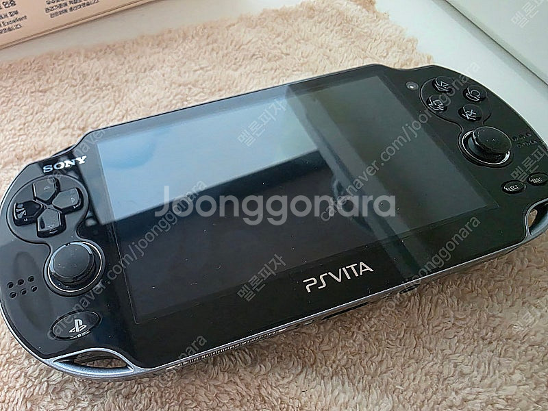 PSVITA 1세대 블랙 순정 풀박--4