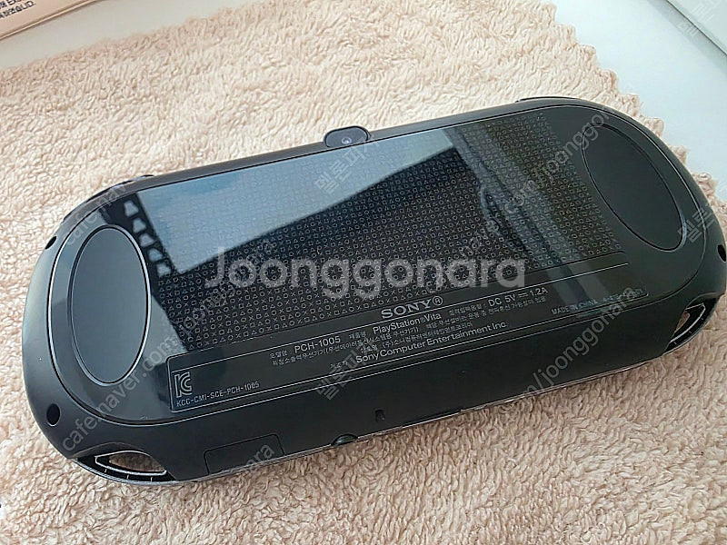PSVITA 1세대 블랙 순정 풀박--5