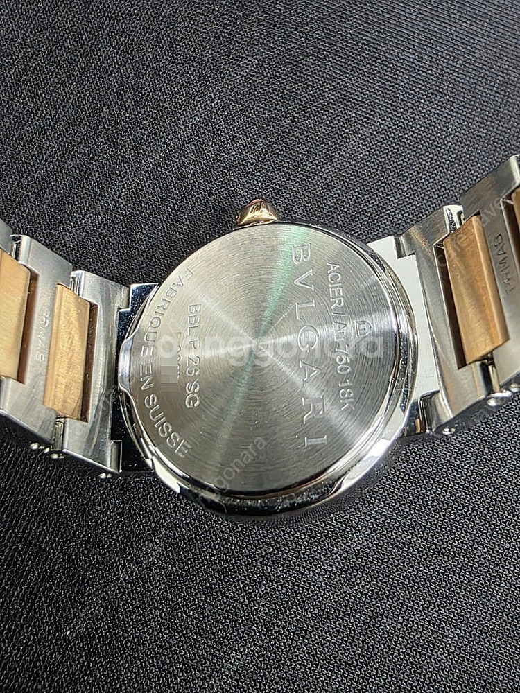 불가리-불가리 레이디 26mm 쿼츠 로즈골드&베젤다이아...--8