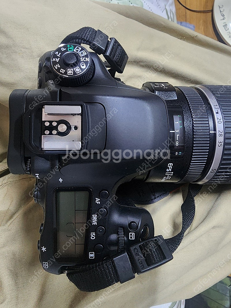 Dslr 캐논 80D + 축복렌즈 등 렌즈3개--2