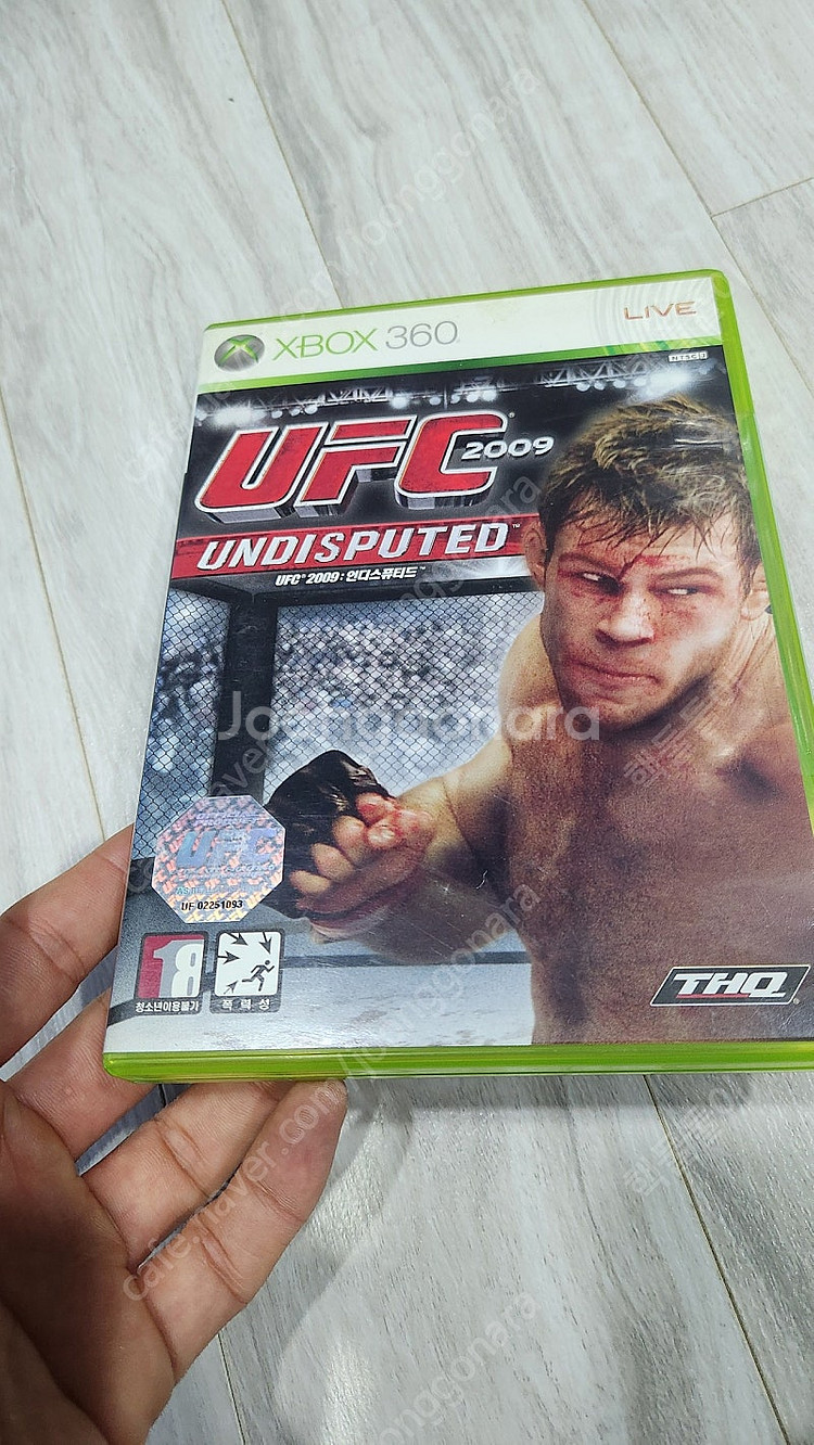 xbox360 ufc2009 : 언디스퓨피드 택포 2....--0