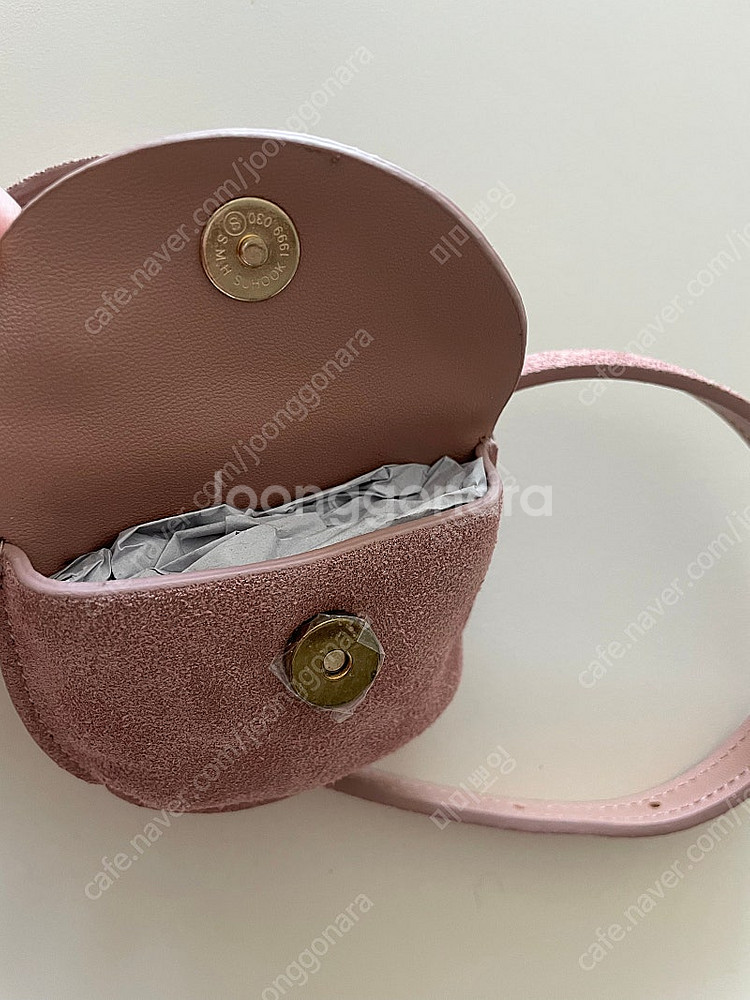 에크린 코인백 구상핑크 새상품--1