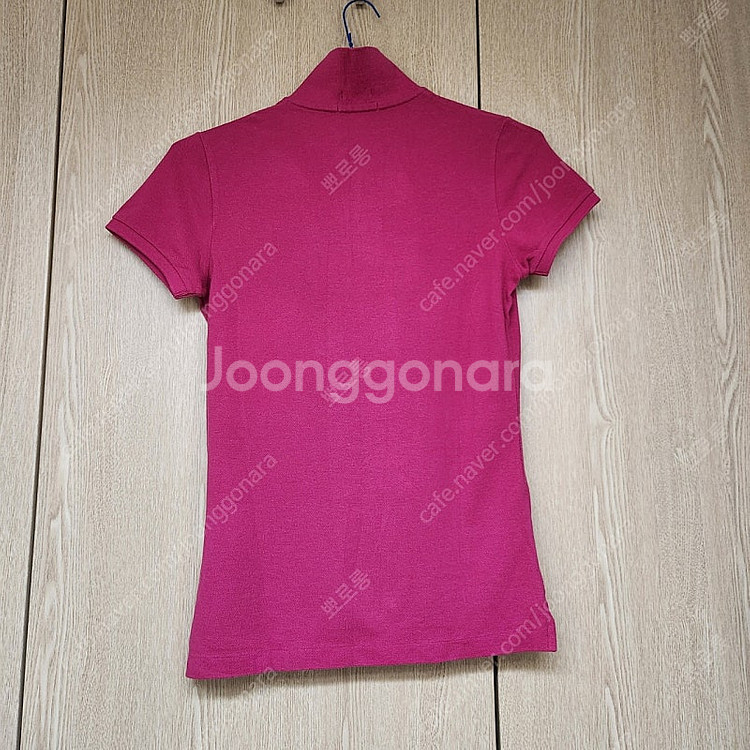 폴로 랄프로렌 반팔 카라티셔츠 스키니핏 여성 M--1