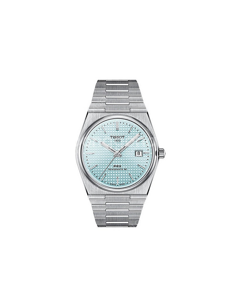 티쏘 시계 prx 40mm 오토 아이스블루 새상품 판매--0