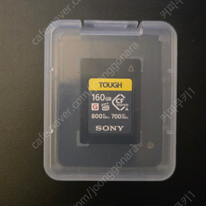 소니 터프 TOUGH CF A 160GB 판매합니다.