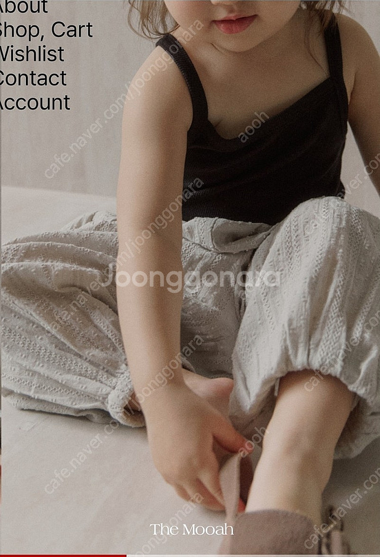 더무아 토피 팬츠 민트그레이 S--0