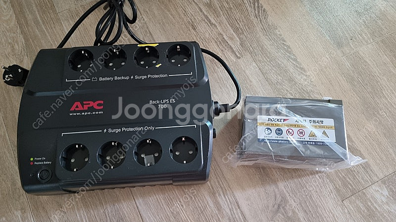 APC UPS BE700-KR 무정전 전원장치 (배터리...--1