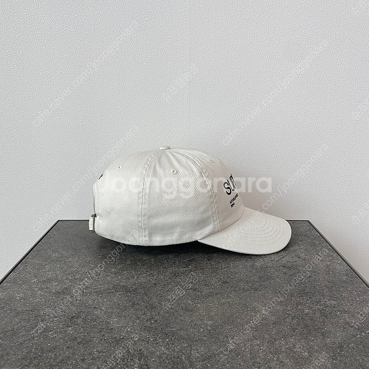 슈프림 21FW EST.1994 워시드 스톤 볼캡 모자--1