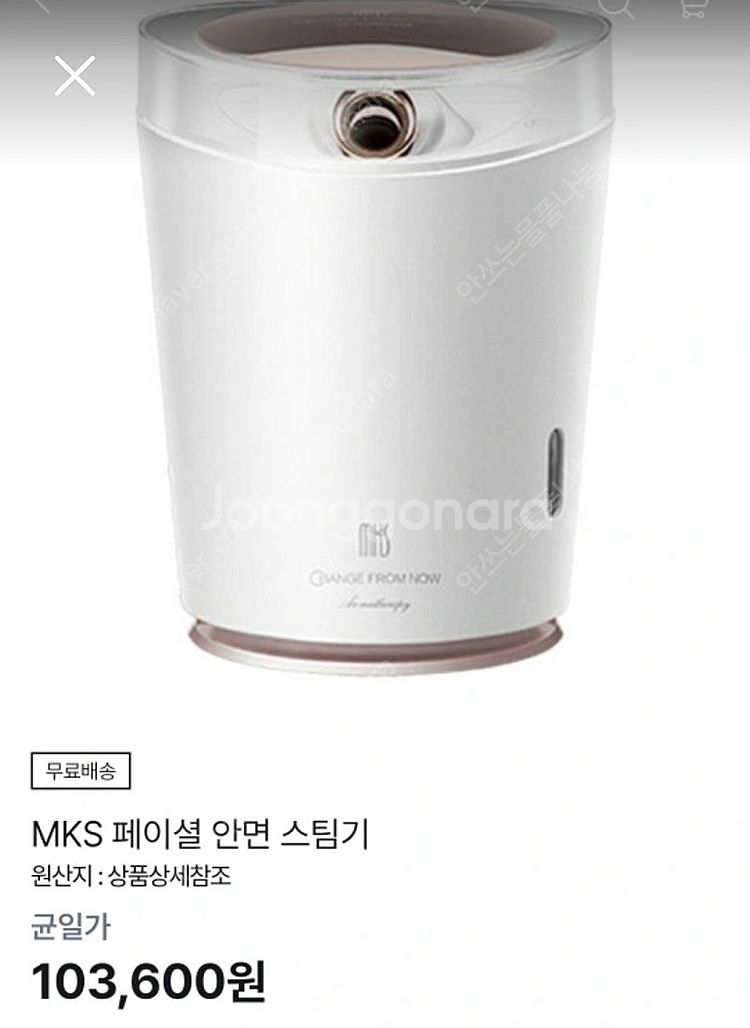 MKS 페이셜 안면 스팀기 페이스 스티머 피부관리 에스...--9