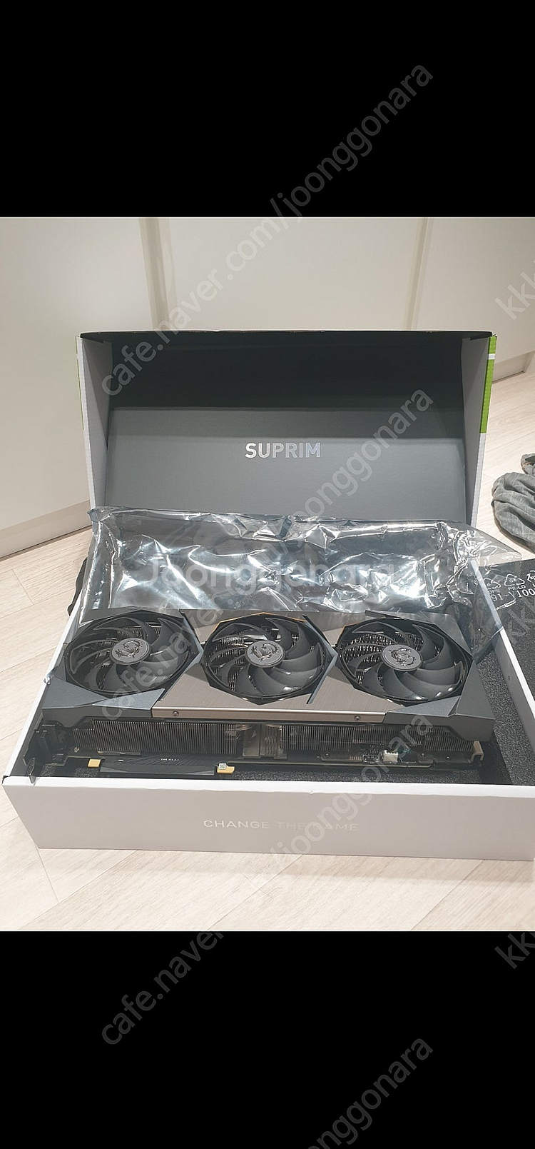 RTX 3080TI 슈프림 X 팝니다--1