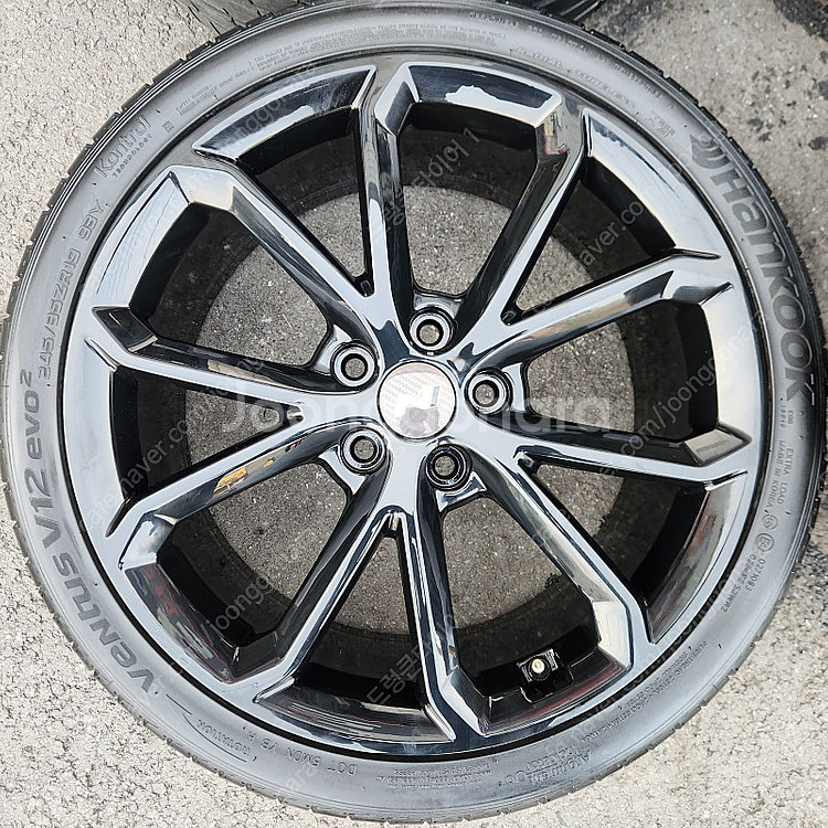 [판매] 벨로스터N 퍼포먼스 19인치 순정 휠타이어 세트 팝니다 245 35 19--3