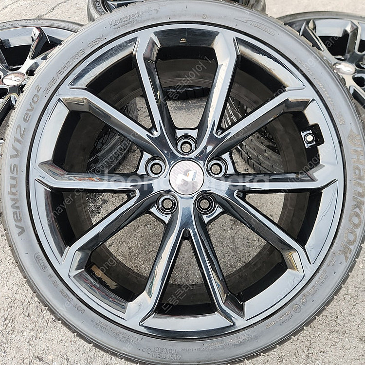 [판매] 벨로스터N 퍼포먼스 19인치 순정 휠타이어 세트 팝니다 245 35 19--4