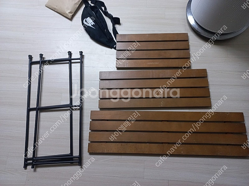 이베나키 3단 우드 쉘프 판매 합니다.--1