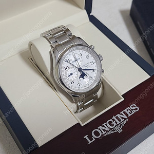 론진 마스터콜렉션 크로노 문페이즈 42mm