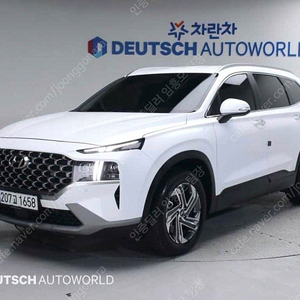 현대 더 뉴 싼타페 가성비차량 싼타페 중고 흰색 2022년식 25,310km 가솔린 2.5T 2WD 프레스티지 중고자동차