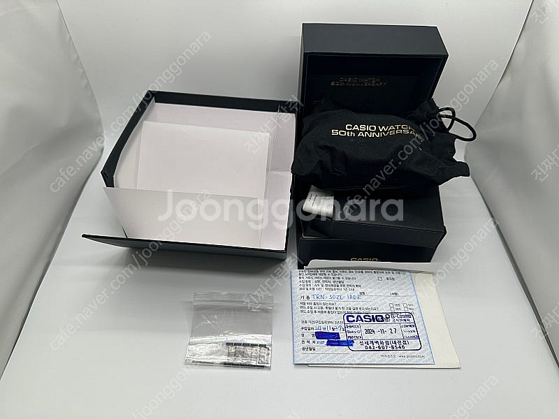 카시오트론 흑금 TRN-50ZE 1A 판매합니다. 카시...--1