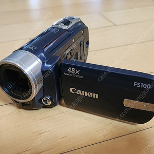 캐논 Canon FS100 블루 디지털 캠코더 카메라