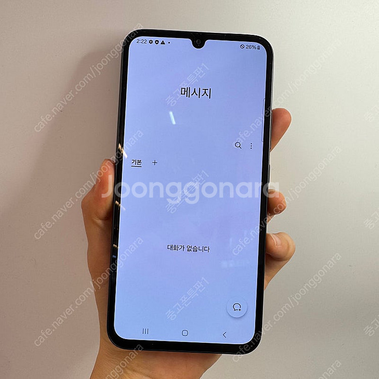 03000(울산중고폰) 갤럭시A34 블랙 128GB 판...--2