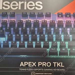 스틸시리즈 Apex pro TKL 팝니다