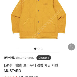 코닥어패럴 경량패딩 m