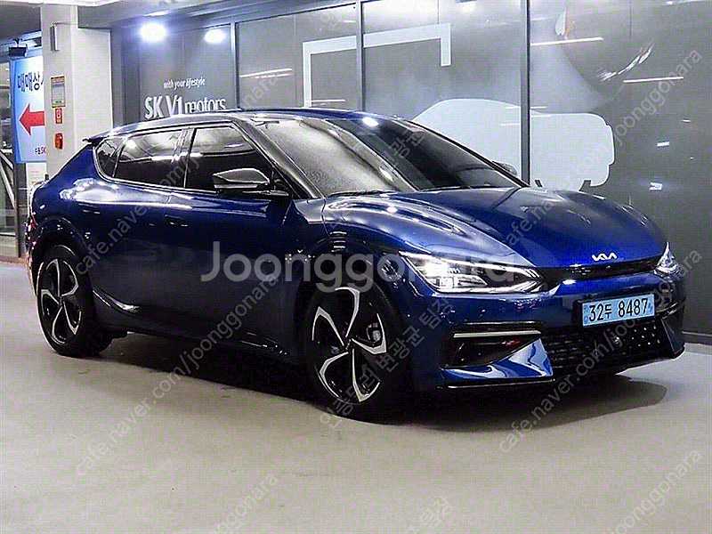 EV6 중고 EV6 중고차 파란색 2022년식 43,6...--0