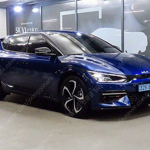 EV6 중고 EV6 중고차 파란색 2022년식 43,616km 롱레인지 GT Line 중고차견적