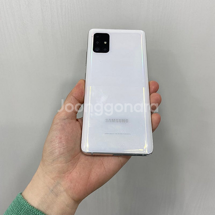 89533 갤럭시A51 5G 128기가 화이트 팝니다 ...--3