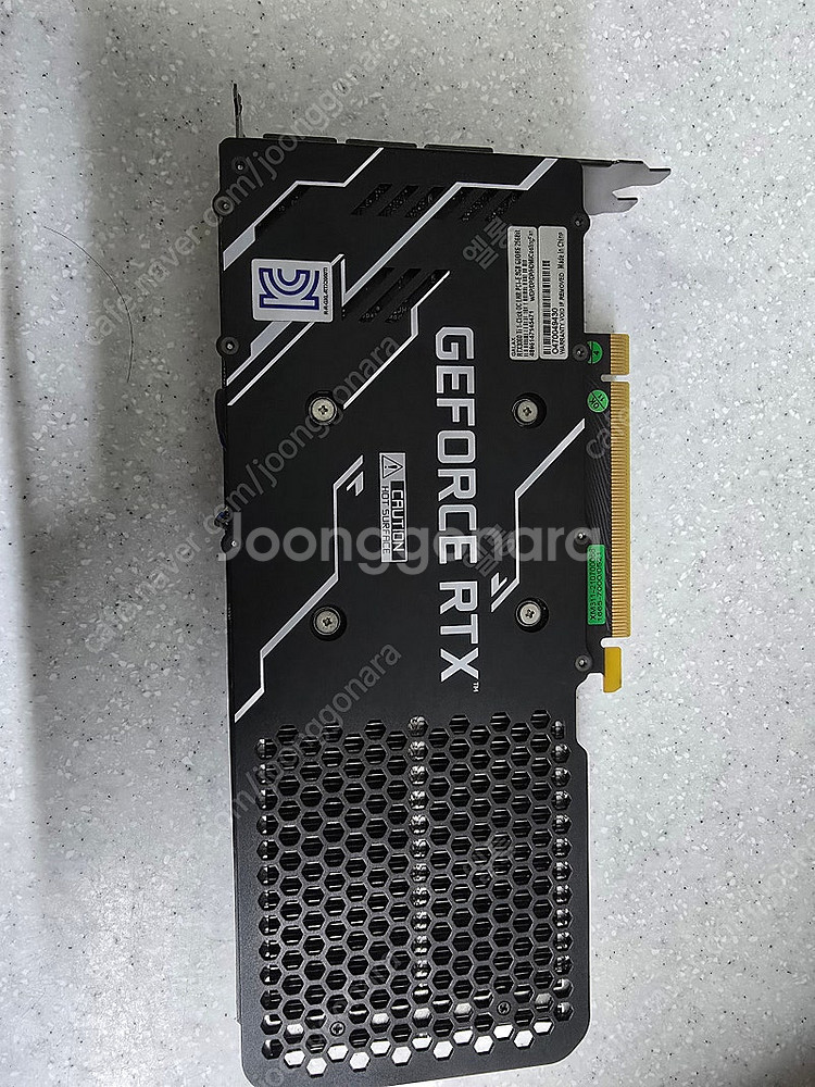 Rtx 3060ti 갤럭시 모델입니딘--1