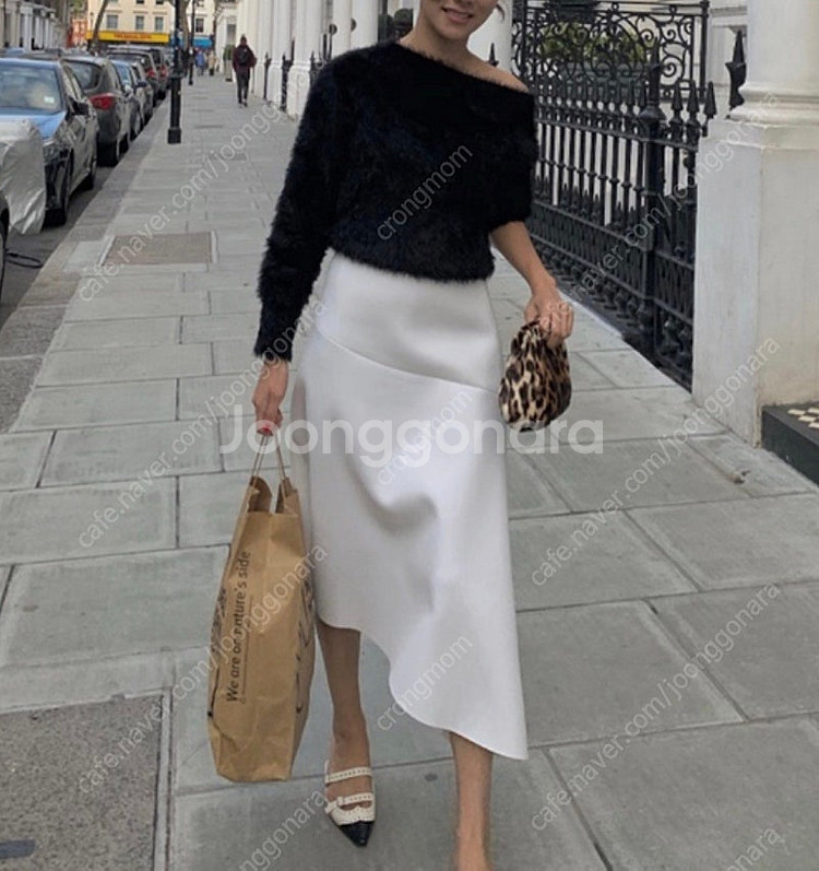 비그레이 비대칭스커트--0