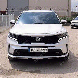 쏘렌토 중고 가격 쏘렌토 하이브리드 중고 쏘렌토 중고차 흰색 2021년식 87,432km HEV 1.6 2WD 프레스티지 당일 즉시 출고가능