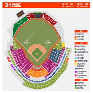 한화 VS NC / 7월01일 화요일 / 1루 내야지정석A 6연석