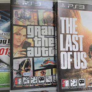 ps3 게임 위닝2013 gta5 라오어 일괄 팝니다. 플스3