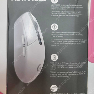 로지텍 마우스 G304 팝니다. 화이트 택포가