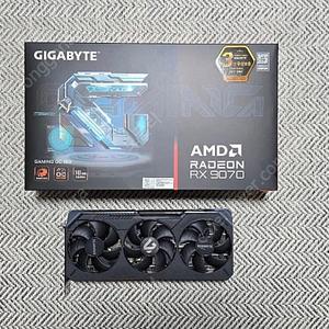 GIGABYTE 라데온 RX 9070 GAMING OC D6 16GB