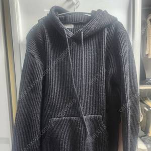 예아 후드니트 챠콜 L